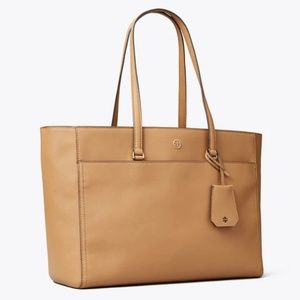 Tory Burch Robinson Tote Cardamom / Royal Navy